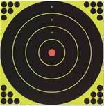 Birchwood Casey Shoot-N-C Bullseye Targets, 12", 5 Targets   120 Pasters