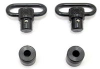 GrovTec Push-Button Swivel Set, 1" Loops, Black Oxide