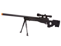 UTG Type 96 Black Airsoft Sniper Rifle with Scope