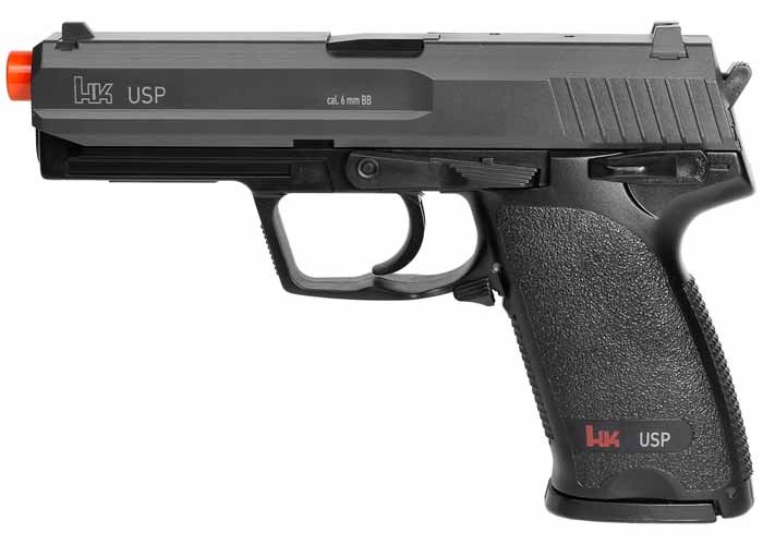 H&K USP Spring Airsoft Pistol, Black