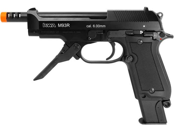 KWA M93R Airsoft Pistol with NS2 gas system