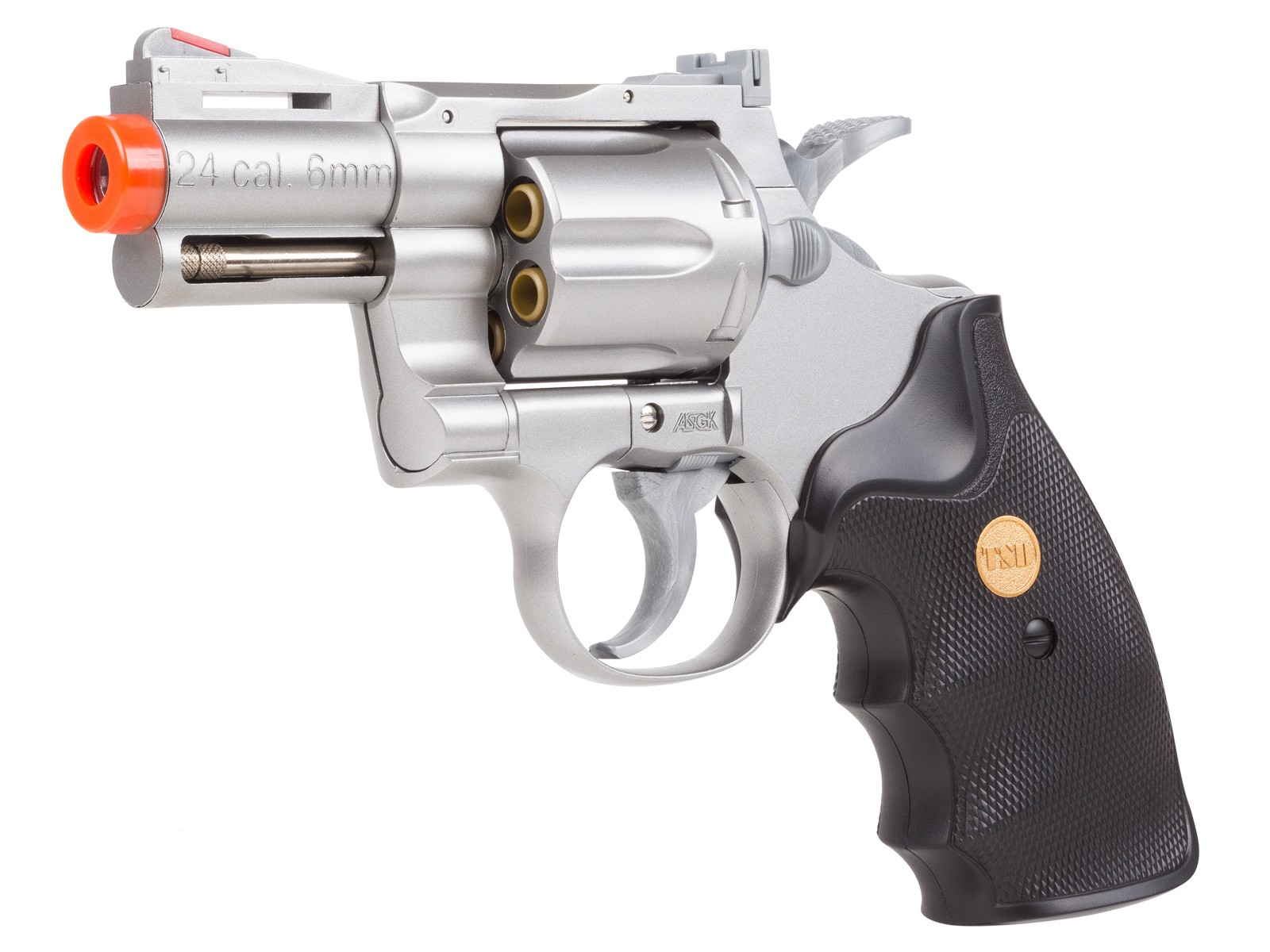 TSD UHC 939 2.5 inch barrel revolver, Silver/Black