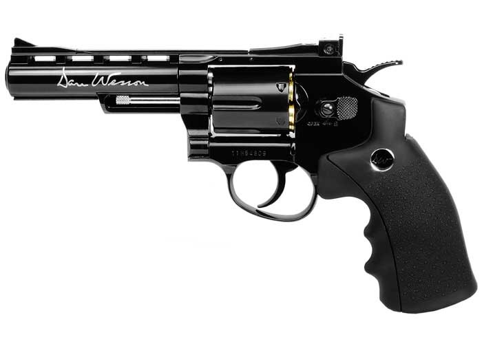 Dan Wesson 4" CO2 BB Revolver, Black