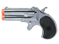 Marushin Derringer Gas Airsoft Pistol, Silver