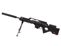 H&K SL9 Elite AEG Airsoft Sniper Rifle, Black