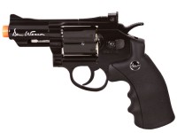 Dan Wesson CO2 Airsoft Revolver, Black, 2.5