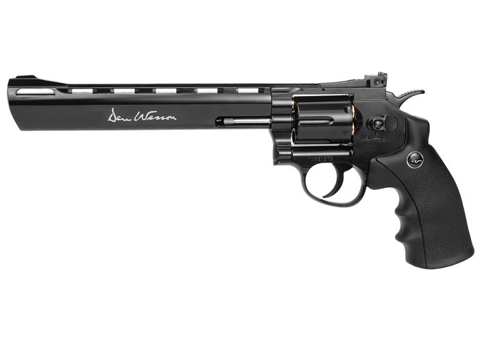 Dan Wesson 8" CO2 Pellet Revolver, Black