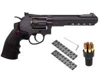 Crosman SR.357 CO2 Revolver Kit, Black