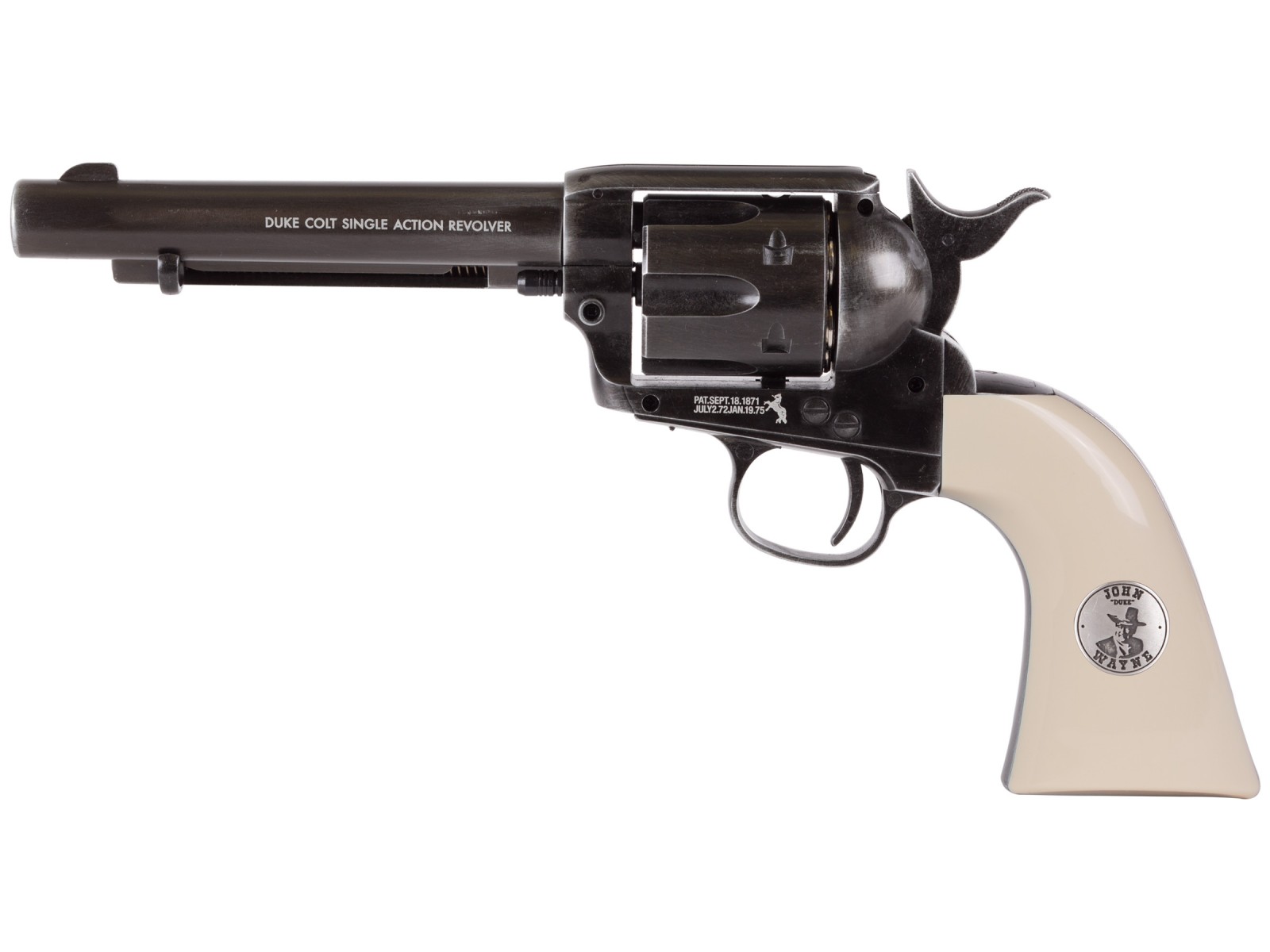 Duke Shootist CO2 Weathered Pellet Revolver, Limited Edition
