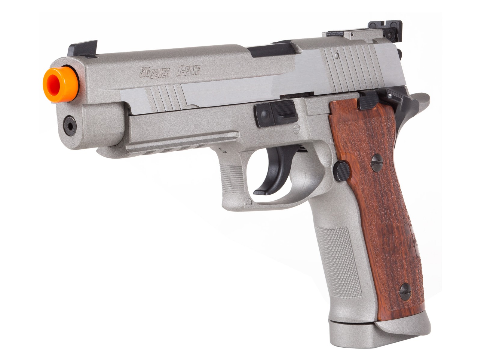 SIG Sauer P226 X-FIVE Metal Co2 GBB Airsoft Pistol, Silver