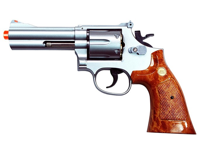 TSD UHC 134 revolver 4 inch, Silver