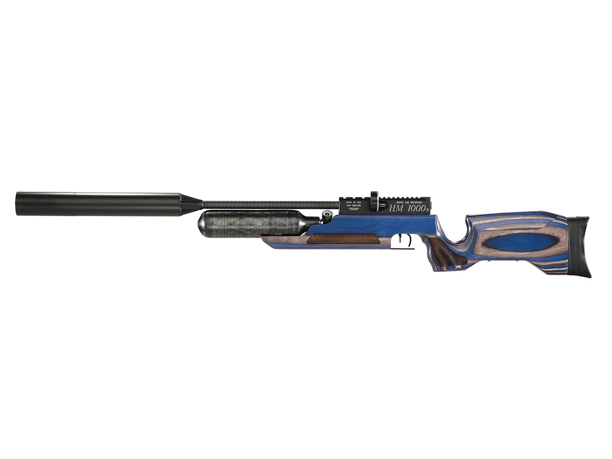 RAW HM1000x LRT Air Rifle, Blue Laminate