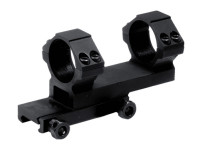 Leapers Accushot 1-Pc Offset Mount w/1" Rings, Weaver/Picatinny Mount