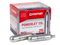 Crosman 12 Gram CO2, 25 Cartridges