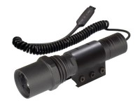 UTG Xenon Tactical Flashlight, 95 Lumens, 3 Functions, Weaver Mount, Handheld