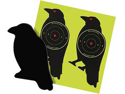 Beeman Sharpshooter Corrugated Plastic Crow Targets, 7.5", 3" Bullseye, 6ct