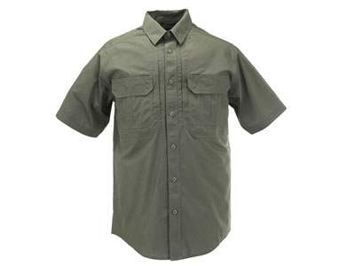 5.11 Tactical TacLite Pro Short Sleeve Shirt, Green, Medium