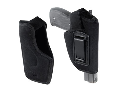 Concealed Belt Holster, Fits Compact & Subcompact Pistols, Black