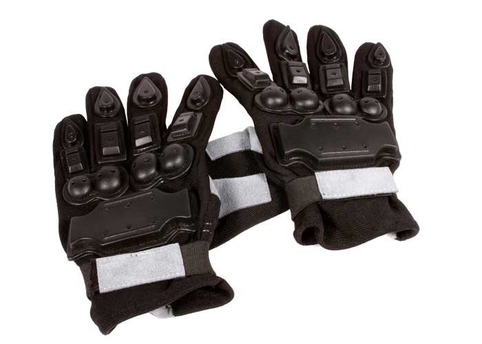 Air Venturi Full Armor Full-Finger Airsoft Gloves, Large