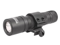 Swiss Arms Tactical Flashlight, Remote Switch & Mount Ring, Black