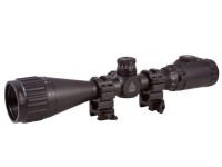 Leapers UTG 3-9x40 AO True Hunter Rifle Scope, EZ-TAP, Illuminated Mil-Dot Reticle, 1/4 MOA, 1" Tube, See-Thru Weaver Rings
