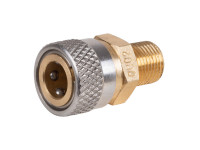Air Venturi Foster Female Quick-Disconnect to 1/8" BSPP Male, 5000 PSI