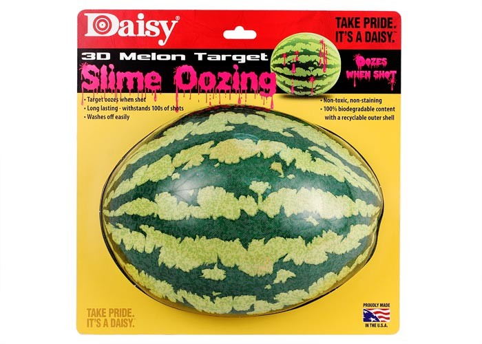 Daisy 3D Melon Target, Slime Oozing