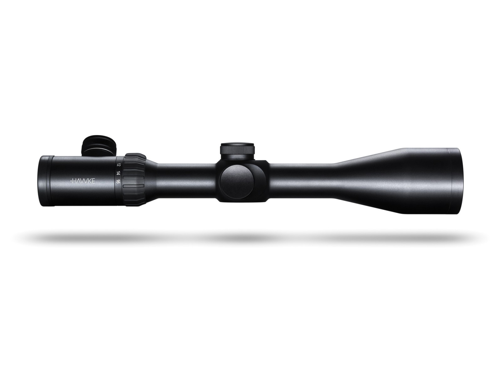 Hawke Sport Optics 4-16x50 Endurance 30 SF Rifle Scope, Illuminated Center Dot Mil-Dot Reticle, 1/4 MOA, 30mm Tube