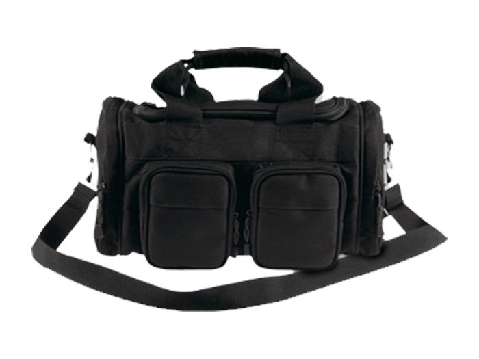 Bulldog Deluxe Range Bag With Shoulder Strap, Black