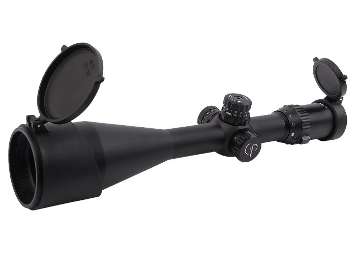 CenterPoint 4-16x56 AO Rifle Scope, Mil-Dot Reticle, 1/4 MOA, 30mm Tube