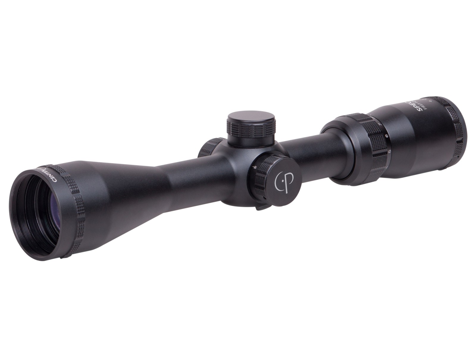 CenterPoint 4-12x44mm SF Spectrum FFP Long Range Rifle Scope 1/4 MOA, 1" Tube