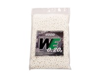 WE Competition Series Airsoft BBs, 0.20g, 4,000 Rds