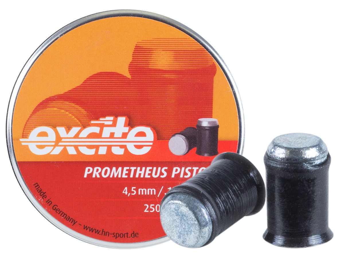 Lead-Free 4.5 Gr Wadcutter 250ct # 99154500002 H&N Excite Prometheus .177 Cal 