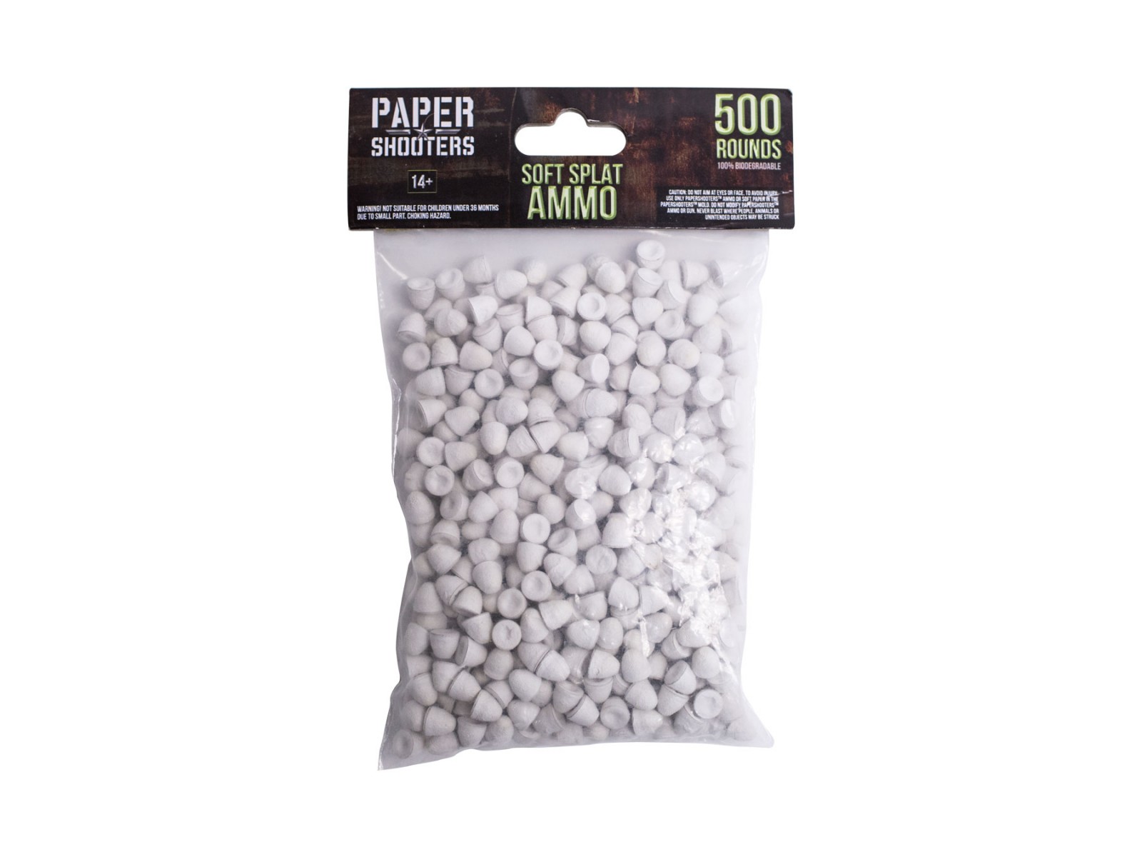Paper Shooters Ammo Bag, 500ct