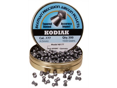 Beeman Kodiak Extra Heavy .177 Cal, 10.65 Grains, Domed, 300ct