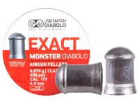 JSB Exact Monster .177 Cal, 13.4 Grains, Cylindrical, 400ct