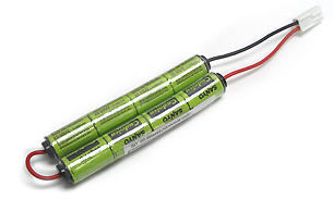 9.6v 600mAh Ni-Cd Battery for Olympic Arms Car-97 collapsible stock.