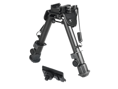 UTG Tactical OP Bipod, Pic/Swivel Mount, Panning, Folding/Telescoping Legs